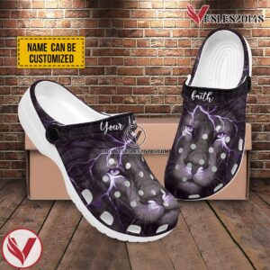 Lion Of God Personalized Crocs Crocband Clogs Shoes Comfortable For Men Women and Kids Gift For Jesus Lovers, Unique Gift From  Vesles2014S 2