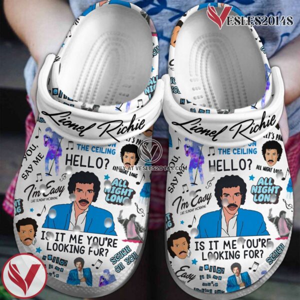 Lionel Richie Music Crocs Crocband Clogs Shoes, Unique Gifts For Fans Style 1 - Vesles2014S