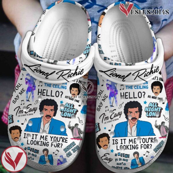 Lionel Richie Music Crocs Crocband Clogs Shoes, Unique Gifts For Fans Style 2 - Vesles2014S
