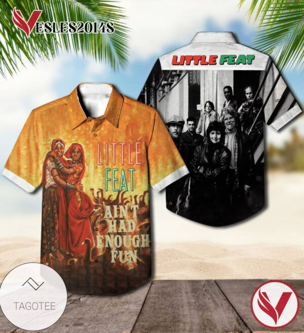 Little Feat Ain't Had Enough Fun Album Cover Hawaiian Shirt, Best Gift For Music Lovers Vesles2014S