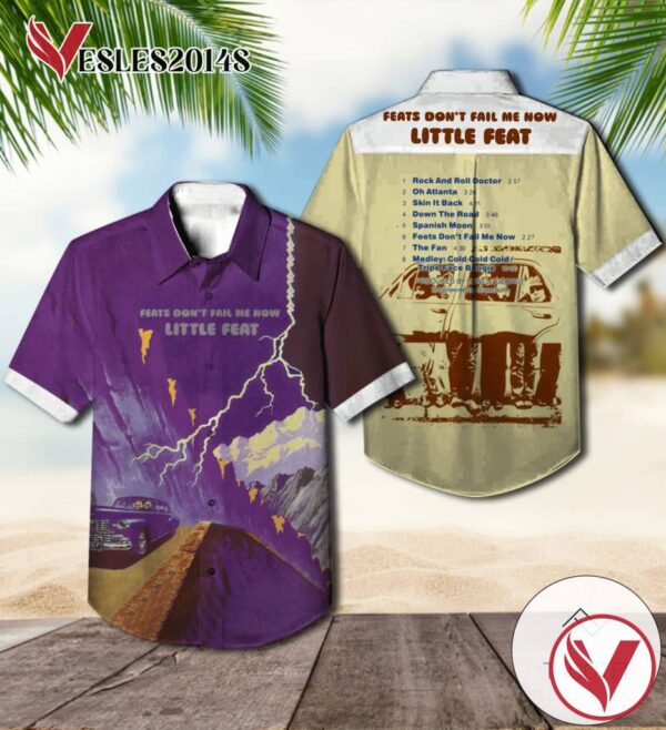 Little Feat Feats Don't Fail Me Now Album Cover Hawaiian Shirt, Best Gift For Music Lovers Vesles2014S