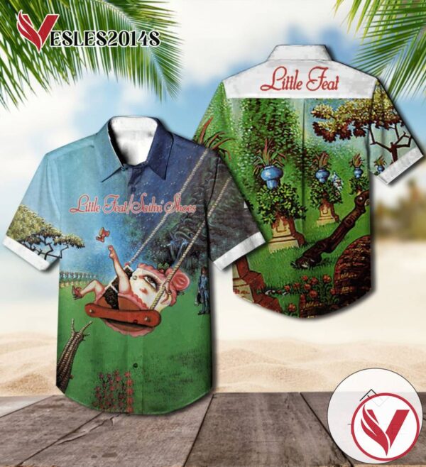 Little Feat Sailin' Shoes Album Cover Hawaiian Shirt, Best Gift For Music Lovers Vesles2014S