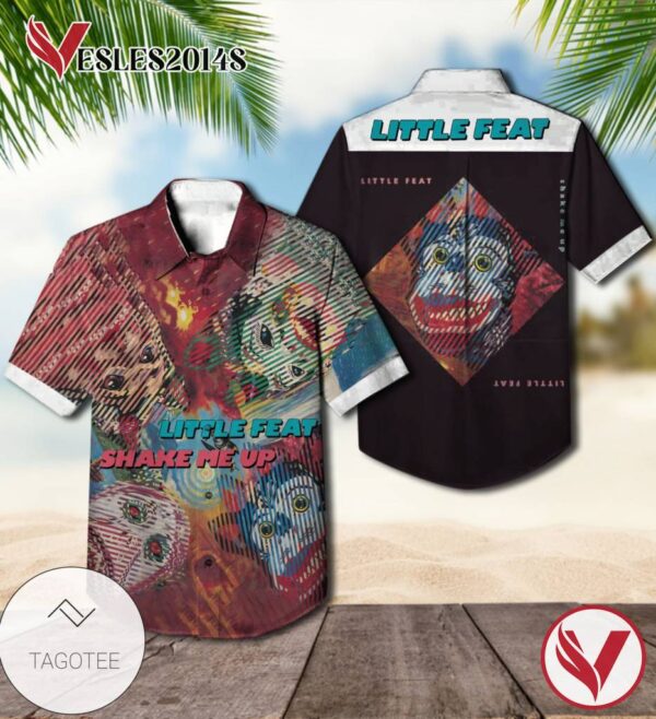 Little Feat Shake Me Up Album Cover Hawaiian Shirt, Best Gift For Music Lovers Vesles2014S