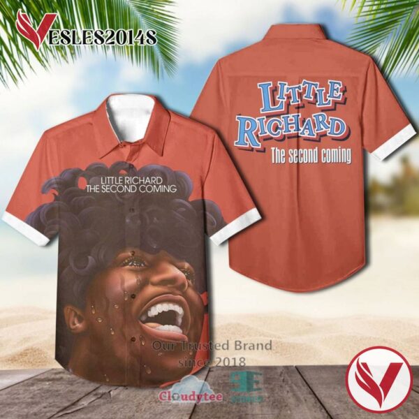 Little Richard The Second Coming Albums Hawaiian Shirt, Best Gift For Music Lovers Vesles2014S