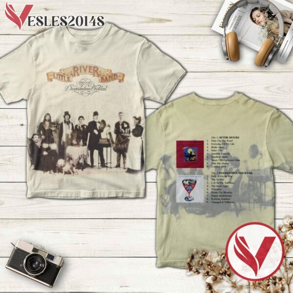 Little River Band Diamantina Cocktail Album Cover Shirt, Perfect Gifts For Music Lovers - Vesles2014S