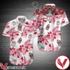 Liverpool Champions Red Hibiscus And Palm Leaves Hawaiian Shirt, Unique Gifts For Friends - Vesles2014S 1