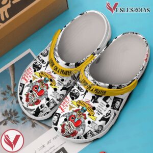 Livinâ€™ on a Prayer Bon Jovi Music Crocs Crocband Clogs Shoes, Unique Gifts For Fans - Vesles2014S 2
