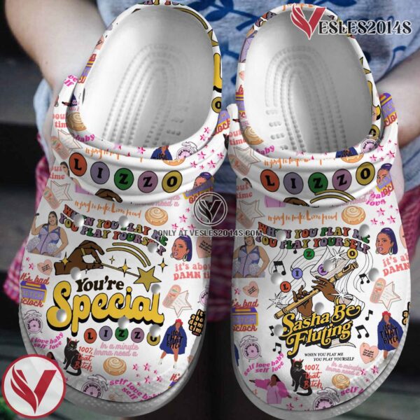 Lizz Music Crocs Crocband Clogs Shoes, Unique Gifts For Fans Style 1 - Vesles2014S