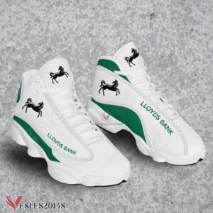 Lloyds Banking Group Logo Air Jordan 13 Shoes, Best Sneaker Gifts For Fans - Vesles2014s