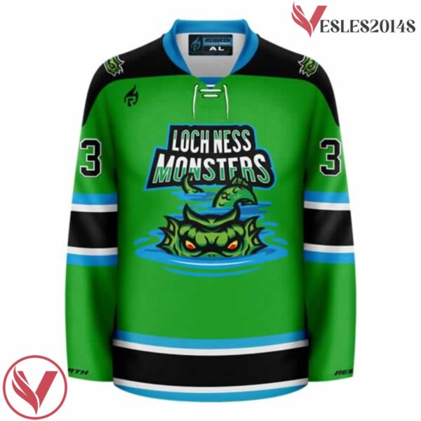 Loch Ness Monsters Mythical Hockey Jersey - Vesles2014S 2