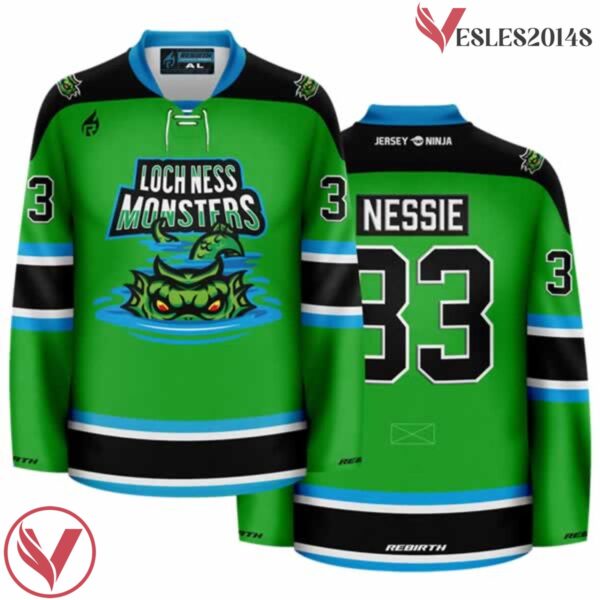 Loch Ness Monsters Mythical Hockey Jersey - Vesles2014S