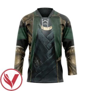 Loki Laufeyson Costume Custom Hockey Jersey, Trending Gifts For Fans - Vesles2014s