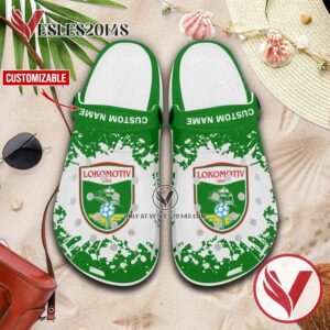 Lokomotiv Tashkent Custom Name Crocs Shoes For Men And Women, Unique Clogs Shoes For Fans - Vesles2014S 1
