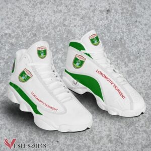 Lokomotiv Tashkent Logo Air Jordan 13 Shoes, Best Sneaker Gifts For Fans - Vesles2014s