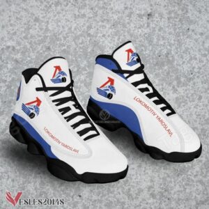Lokomotiv Yaroslavl Club Air Jordan 13 Shoes, Best Sneaker Gifts For Fans - Vesles2014s 1