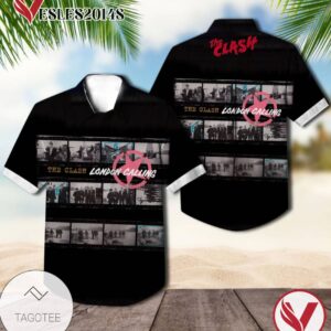 London Calling Album By The Clash Hawaiian Shirt, Best Gift For Music Lovers Vesles2014S