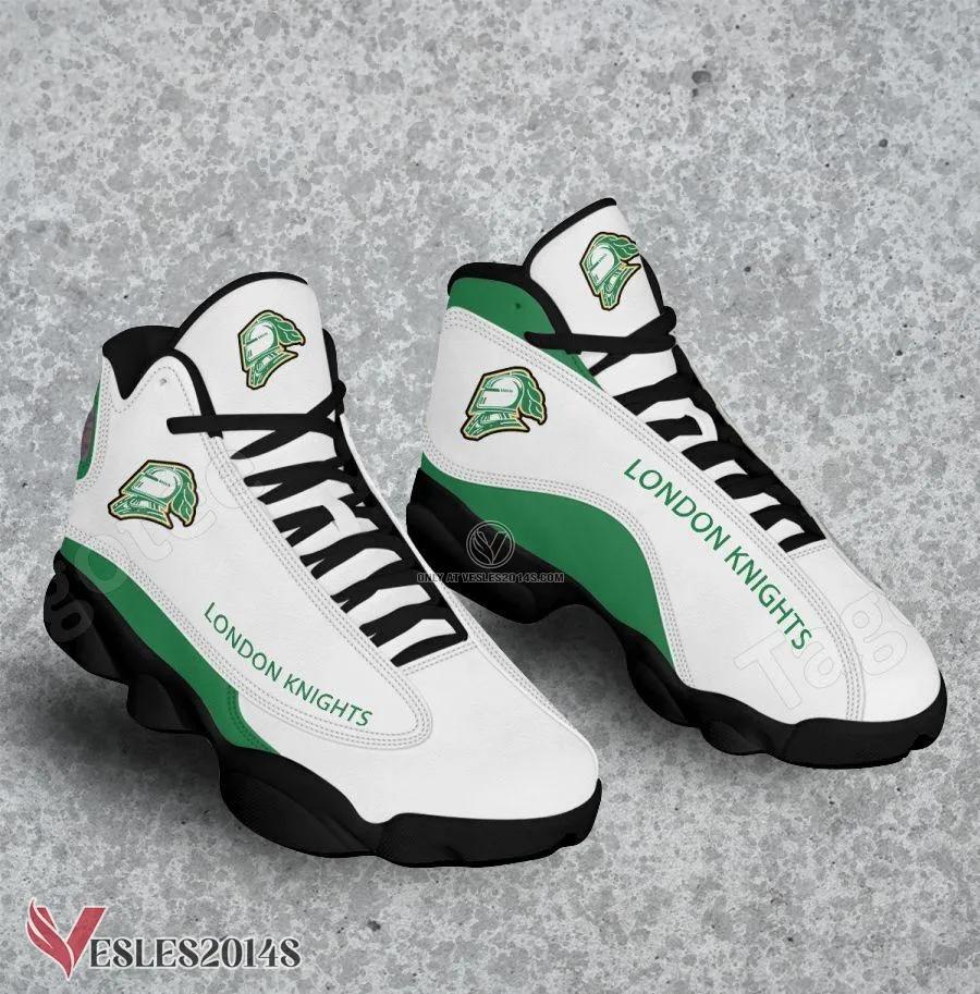 London Knights Club Air Jordan 13 Shoes, Best Sneaker Gifts For Fans - Vesles2014s 1