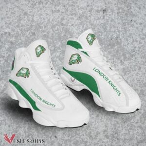 London Knights Club Air Jordan 13 Shoes, Best Sneaker Gifts For Fans - Vesles2014s