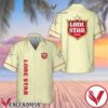 Lone Star Beer Light Yellow Hawaiian Shirt And Short, Unique Gifts For Friends - Vesles2014S 1