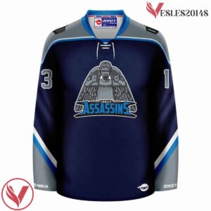Lonely Assassins Don't Blink Hockey Jersey - Vesles2014S 2