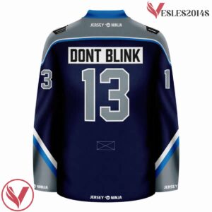 Lonely Assassins Don't Blink Hockey Jersey - Vesles2014S 3