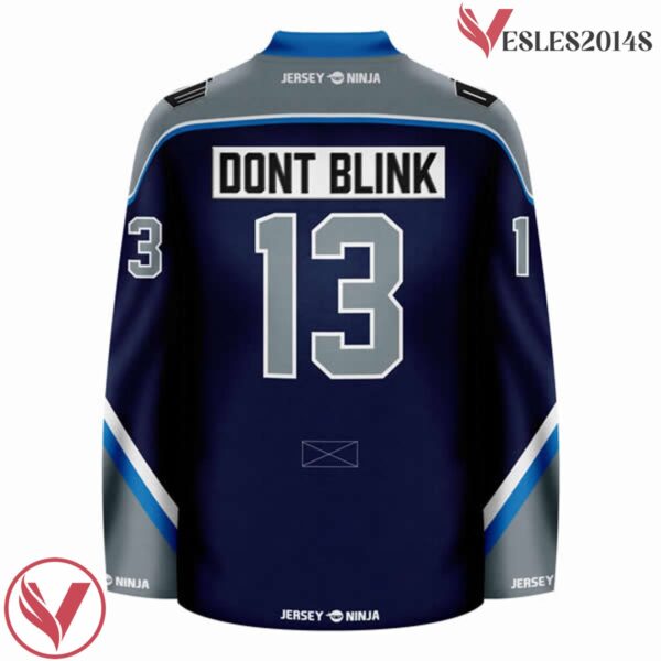 Lonely Assassins Don't Blink Hockey Jersey - Vesles2014S 3