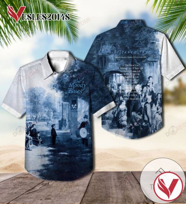 Long Distance Voyager Album By The Moody Blues Hawaiian Shirt, Best Gift For Music Lovers Vesles2014S