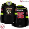 Look What The Cat Dragged In Poison Hockey Jersey - Vesles2014S