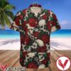 Loose Top Skull Print Hawaiian Shirt, Unique Gifts For Friends - Vesles2014S 1