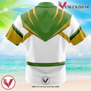 Lord Drakkon Mighty Morphin Power Rangers Hawaiian Button Up Shirt, Perfect Gifts For Anime Lovers - Vesles2014S 1