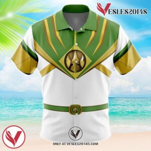 Lord Drakkon Mighty Morphin Power Rangers Hawaiian Button Up Shirt, Perfect Gifts For Anime Lovers - Vesles2014S