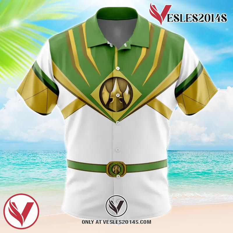 Lord Drakkon Mighty Morphin Power Rangers Hawaiian Button Up Shirt, Perfect Gifts For Anime Lovers - Vesles2014S