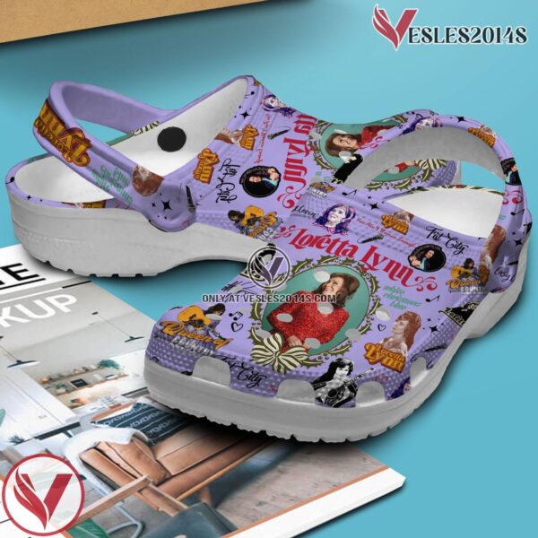 Loretta Lynn Music Crocs Crocband Clogs Shoes, Unique Gifts For Fans Style 5 - Vesles2014S 2