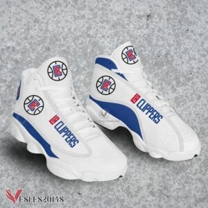 Los Angeles Clippers Air Jordan 13 Shoes, Best Sneaker Gifts For Fans - Vesles2014s 1