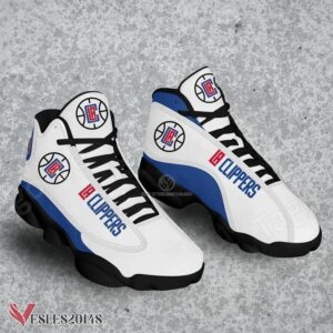 Los Angeles Clippers Air Jordan 13 Shoes, Best Sneaker Gifts For Fans - Vesles2014s