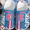 Los Angeles Clippers Basketball Club Clogs Crocband Shoes Comfortable Crocs For Men Women, Unique Gift From  Vesles2014S
