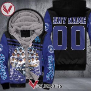 Los Angeles Dodgers 2020 World Series Champions Legendary Signed Personalized 3D Fleece Hoodie, Best Outfit For Fans Sport - Vesles2014S 1