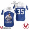 Los Angeles Dodgers Cody Bellinger 35 Champions Hawaiian Shirt, Unique Gifts For Friends - Vesles2014S 1