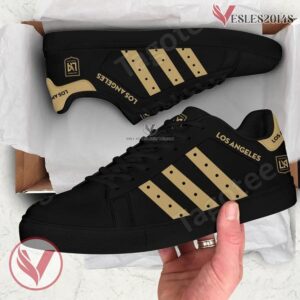 Los Angeles FC Print Stan Smith Shoes, Best Sneaker For Fans - Vesles2014s
