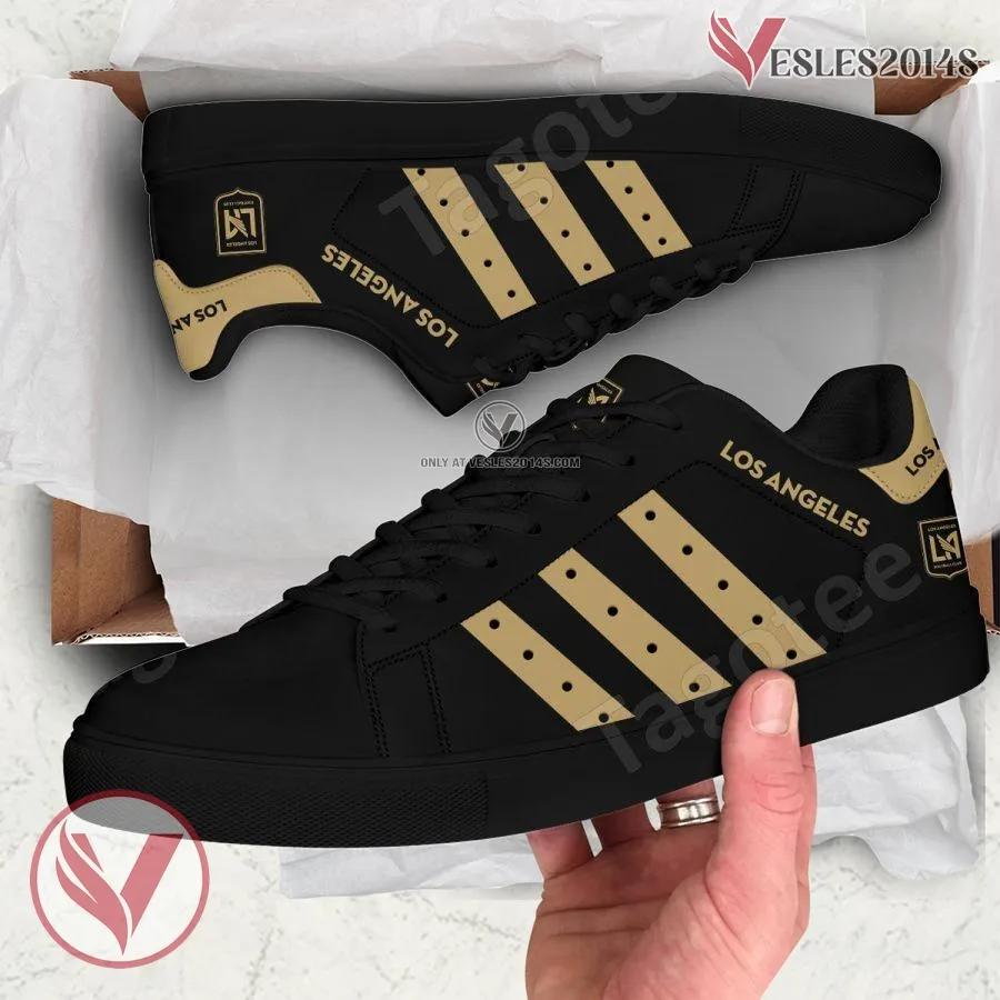 Los Angeles FC Print Stan Smith Shoes, Best Sneaker For Fans - Vesles2014s