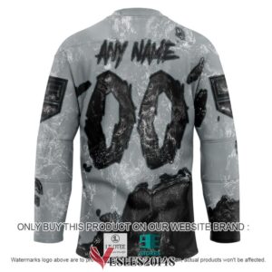 Los Angeles Kings Blood Personalized Hockey Jersey Shirt, Trending Gifts For Fans - Vesles2014s 1