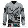 Los Angeles Kings Blood Personalized Hockey Jersey Shirt, Trending Gifts For Fans - Vesles2014s