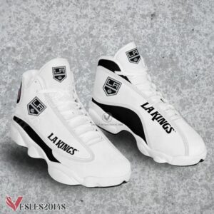Los Angeles Kings Logo Air Jordan 13 Shoes, Best Sneaker Gifts For Fans - Vesles2014s