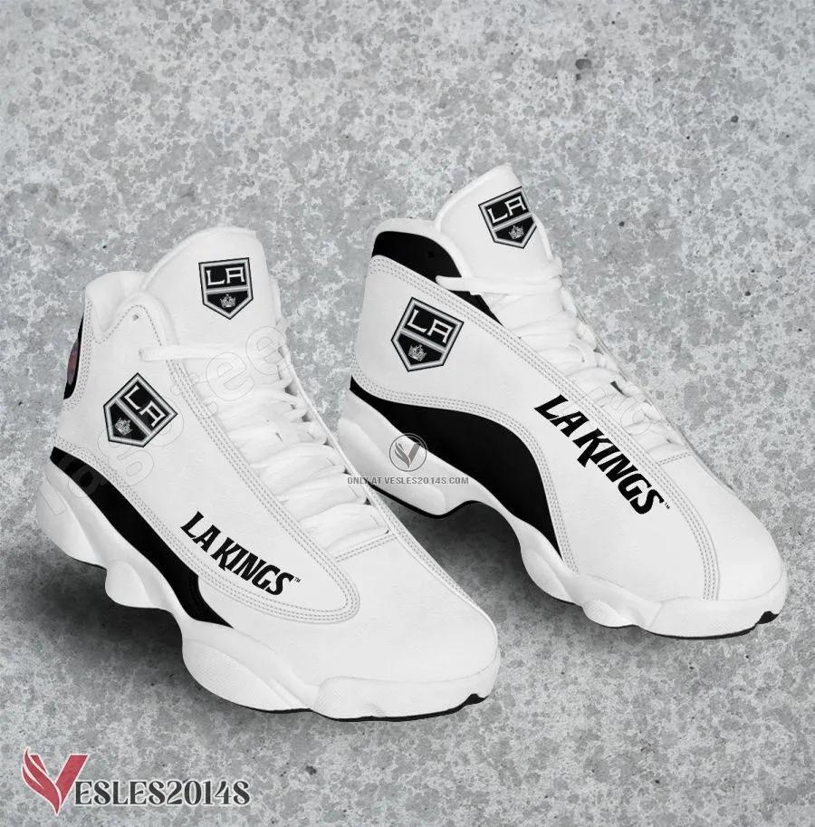 Los Angeles Kings Logo Air Jordan 13 Shoes, Best Sneaker Gifts For Fans - Vesles2014s