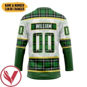 Los Angeles Kings St Patrick Day Custom Name Custom Number Hockey Jersey, Trending Gifts For Fans - Vesles2014s 1