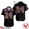 Los Angeles Lakers 24 Kobe Bryant Black Hawaiian Shirt, Unique Gifts For Friends - Vesles2014S 1