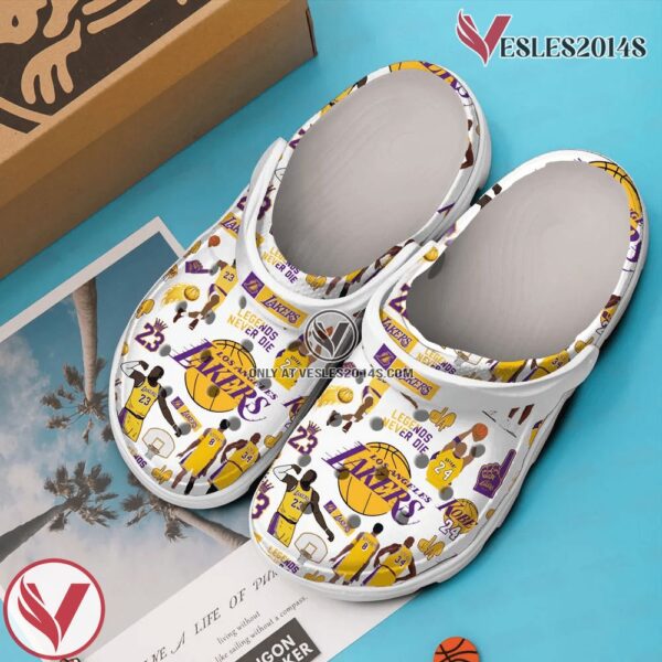Los Angeles Lakers Basketball Club Crocband Comfortable Shoes Crocs For Men Women Kids, Unique Gift From  Vesles2014S 2