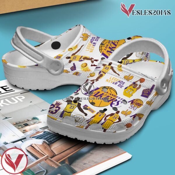 Los Angeles Lakers Basketball Club Crocband Comfortable Shoes Crocs For Men Women Kids, Unique Gift From  Vesles2014S 3