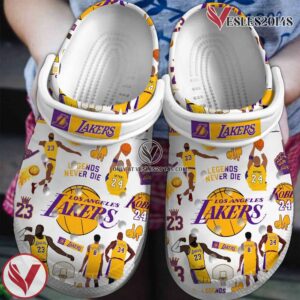 Los Angeles Lakers Basketball Club Crocband Comfortable Shoes Crocs For Men Women Kids, Unique Gift From  Vesles2014S