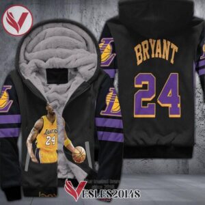 Los Angeles Lakers Logo, Kobe Bryant 24, Fleece Hoodie